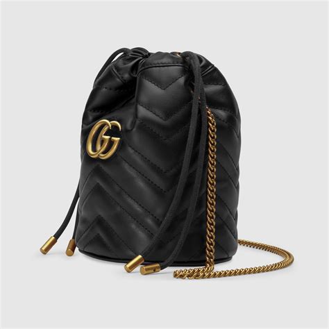 gucci 迷你 水桶 包|Gucci GG Marmont 系列迷你水桶包.